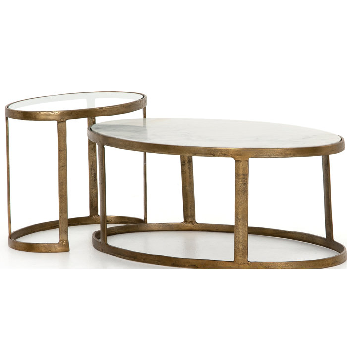 Four Hands Calder Nesting Coffee Table & Reviews | Perigold